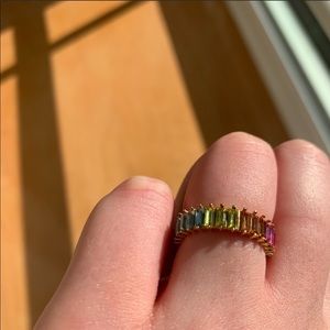 BaubleBar Jewelry - Baublebar Mini Alidia Ring - Rainbow BaubleBar Jewelry - Baublebar Mini Alidia Ring - Rainbow